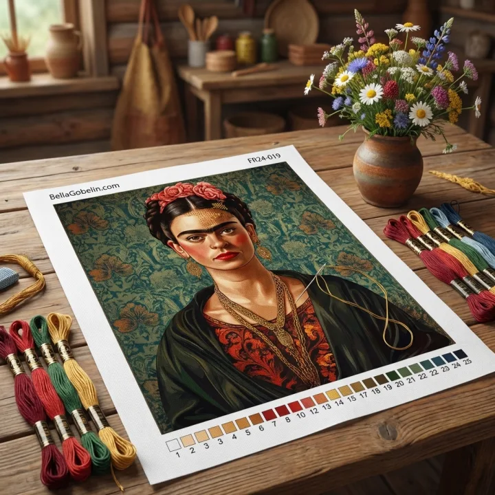 Portret Fride Kahlo – FR24-019