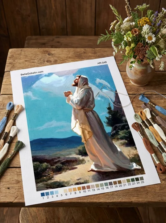 Jezus moli.