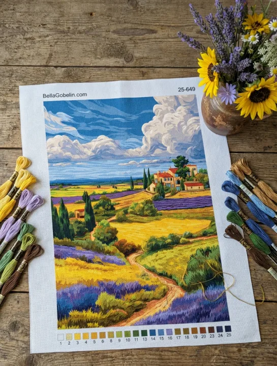Lavandulno pokrajino