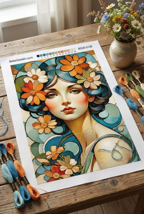 Stil Alphonse Mucha – BG26-0128