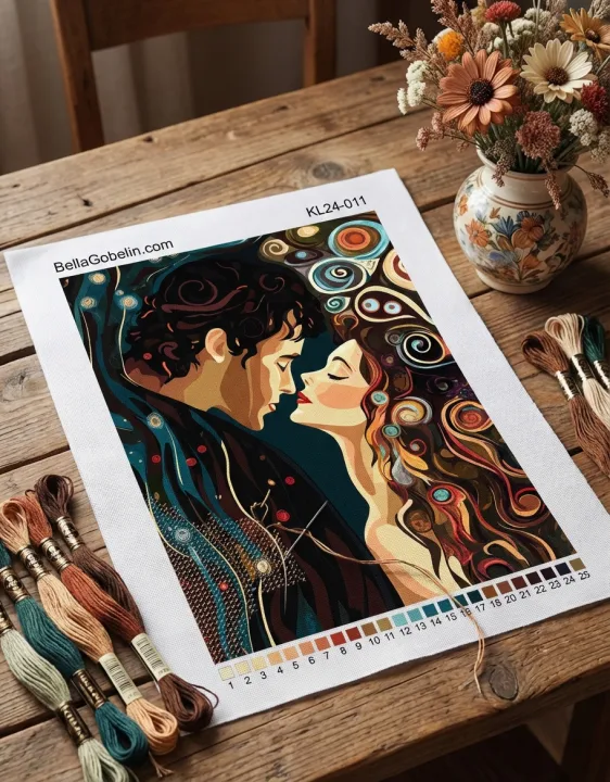 Klimtov stil: Poljub - variacije – KL24-011