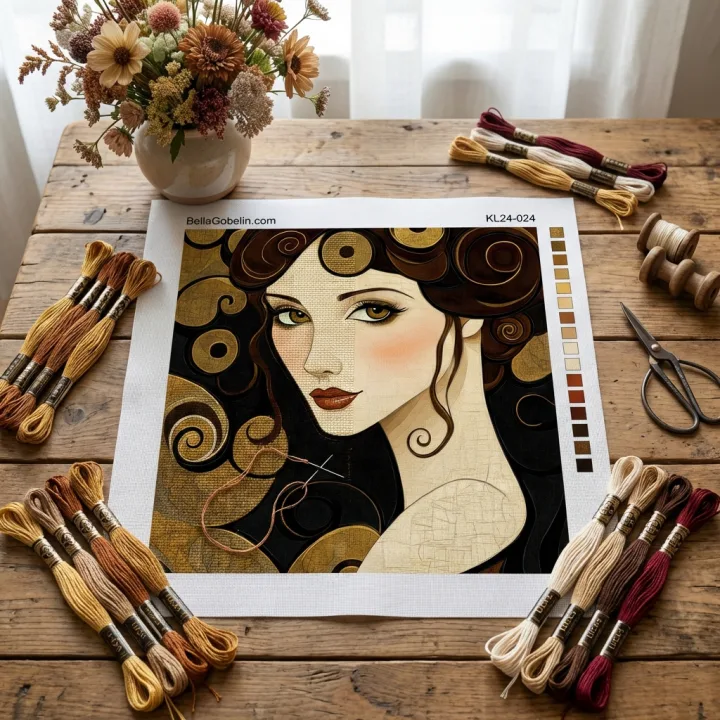 Klimtov stil: Zapeljevanje