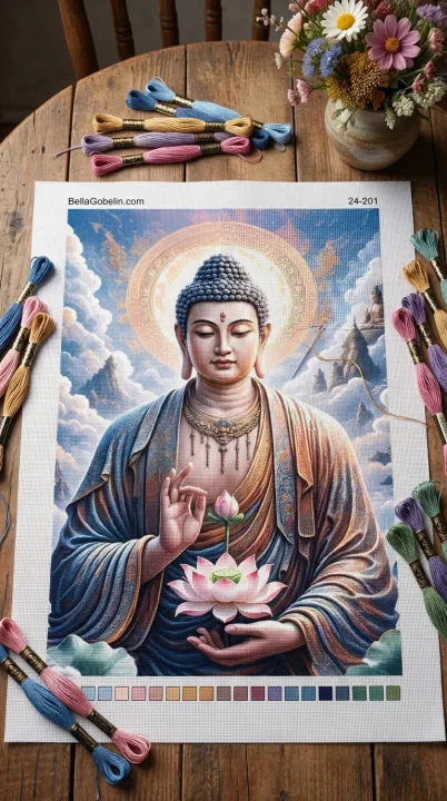Buda z lotosom