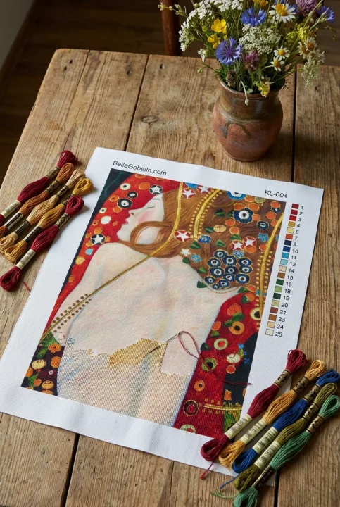Klimtova tapiserija (vezenina) – KL-004