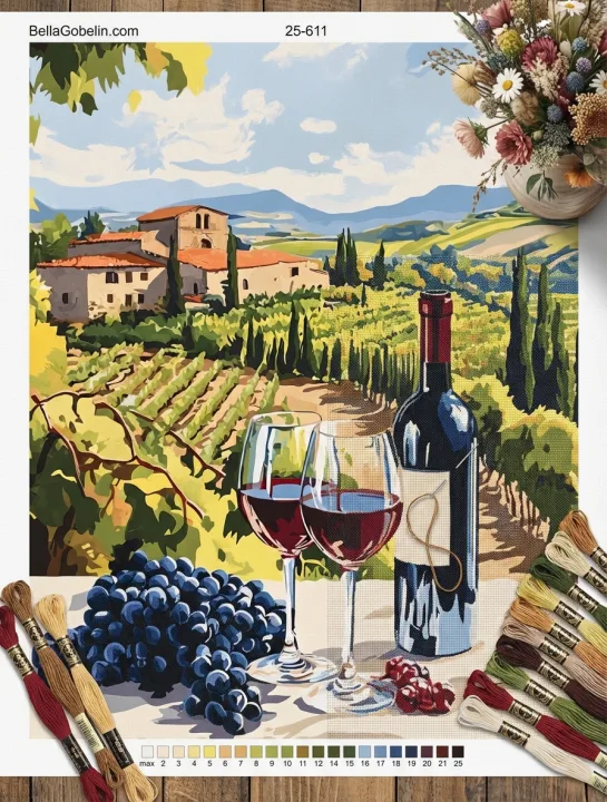 Romantična Toskana, Chianti, Vino