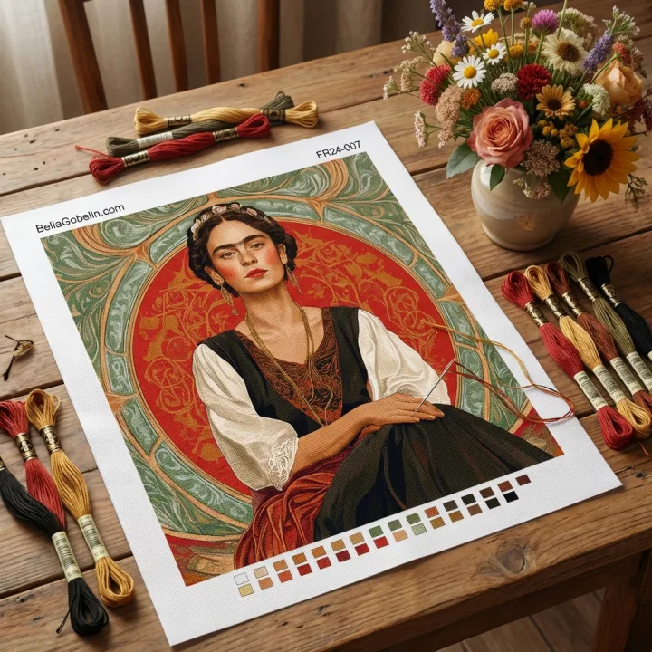 Portret Fride Kahlo – FR24-007