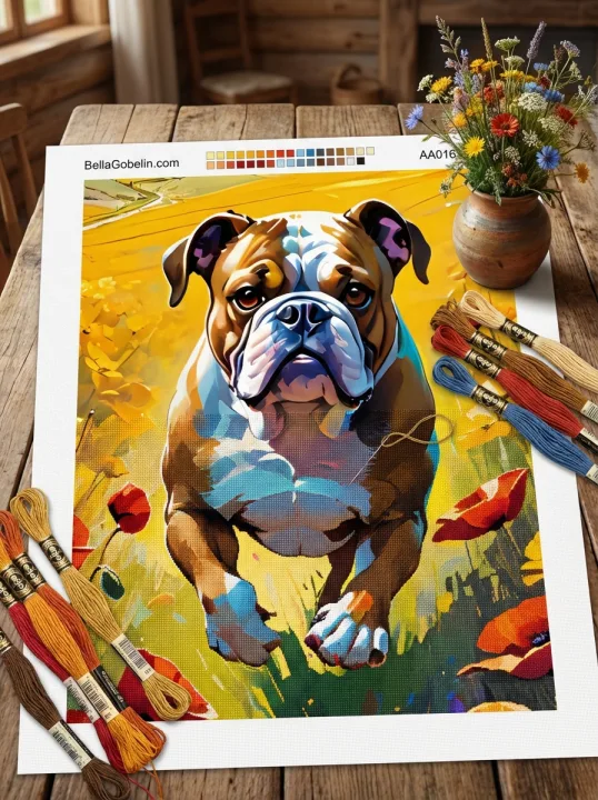 Portret angleškega buldoga