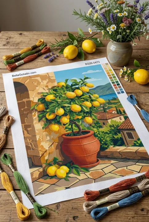 Limovec na mediteranski terasi