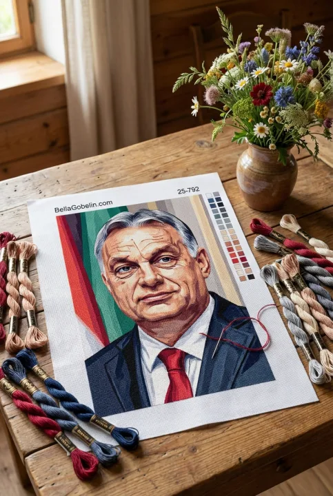 Portret Viktorja Orbána