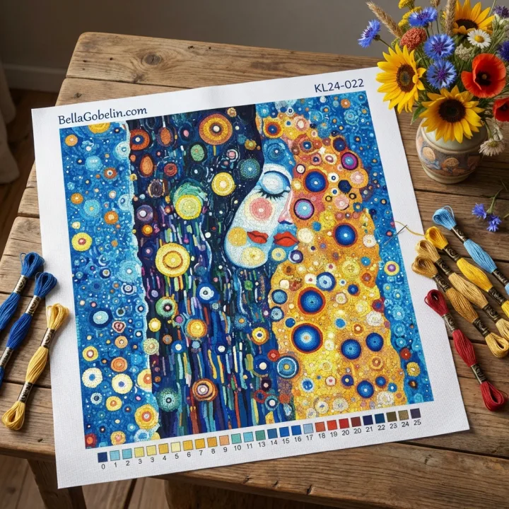 Klimtov stil: Poljub