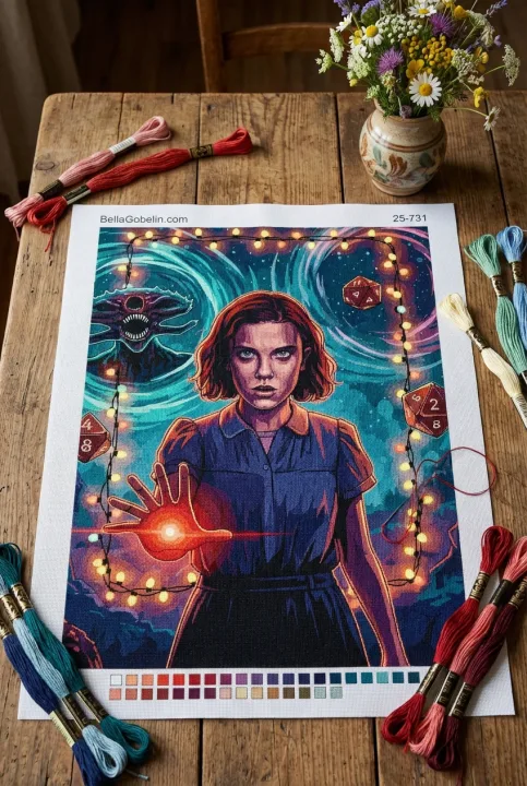 Stranger Things - portret Eleven