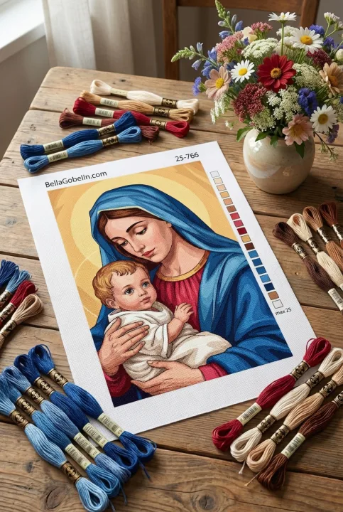 Marija in Mala Jezus