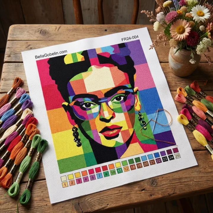 Moderna portret Fride Kahlo – FR24-004