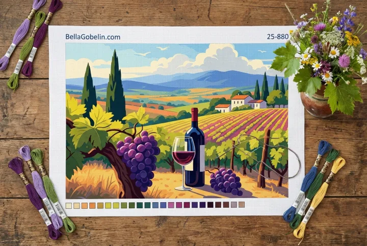 Toskansko grozdno vino
