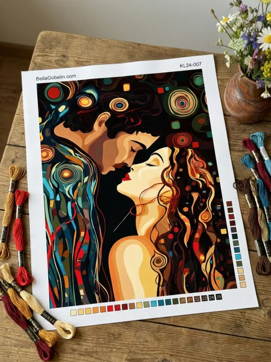 Klimtov stil: Poljub - variacije – KL24-007