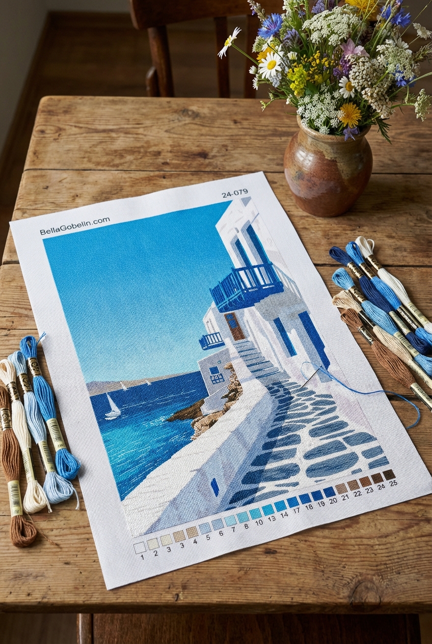 Pogled na Santorini