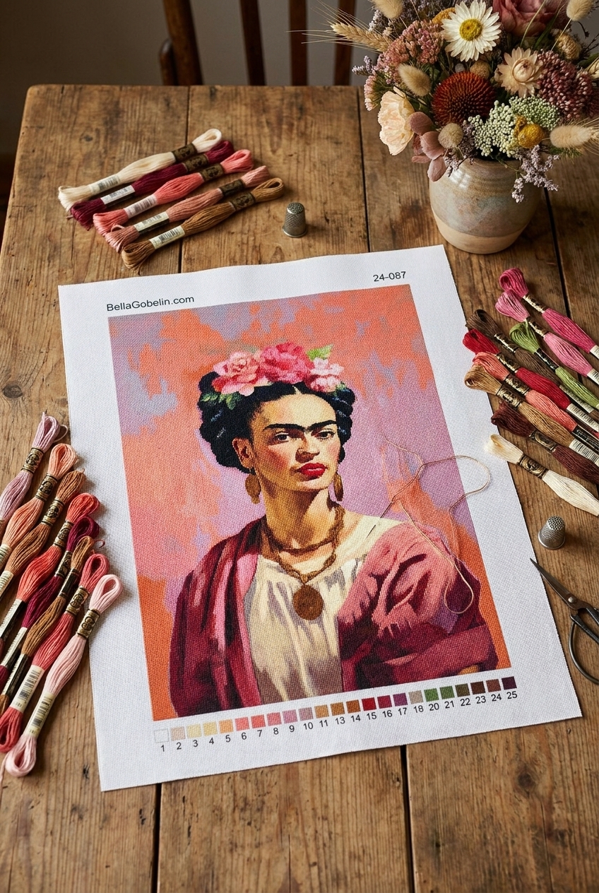 Moderna portret Fride Kahlo – 24-087
