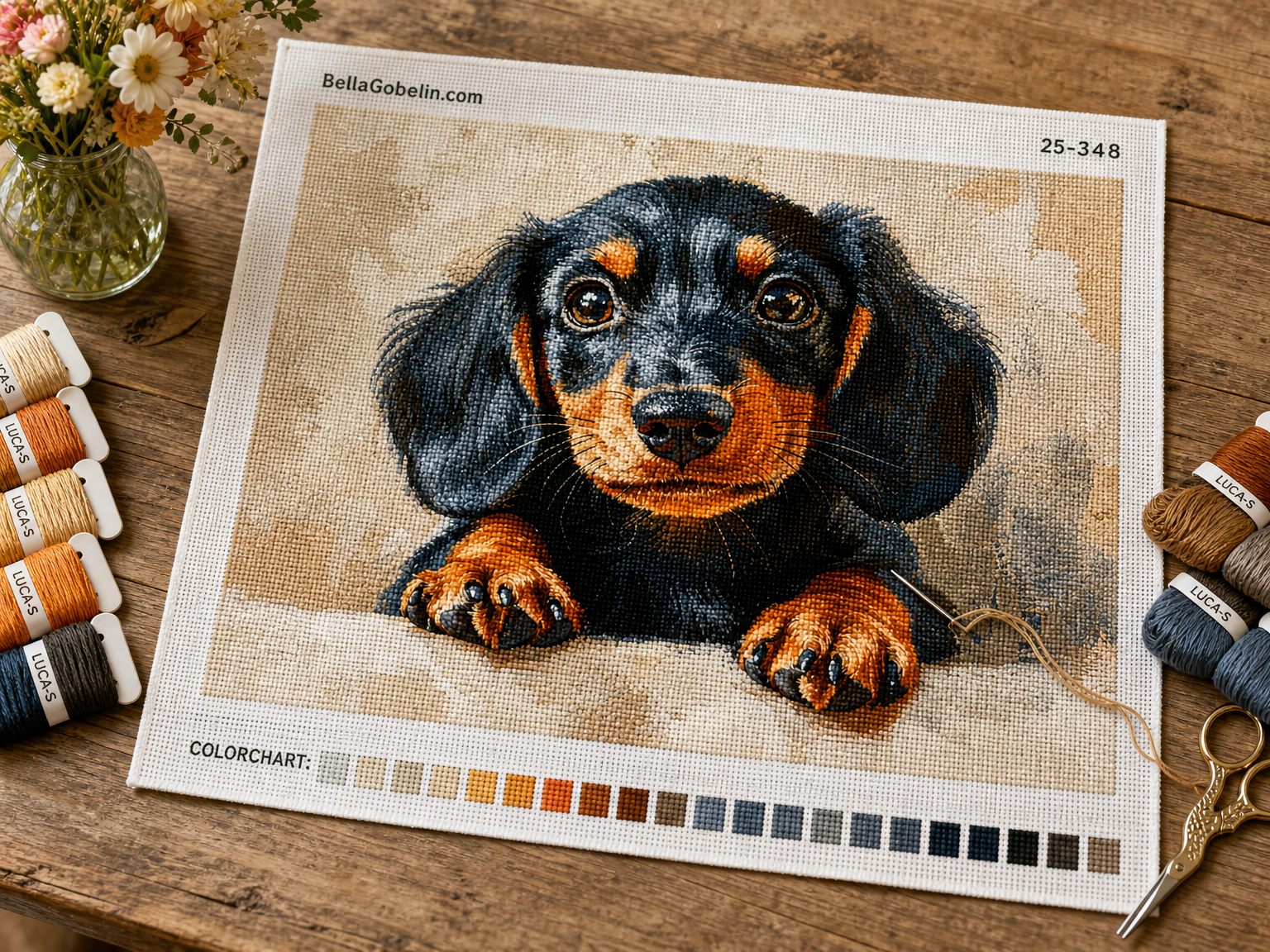 Portret jazbečarja, jazbečarček – 25-348