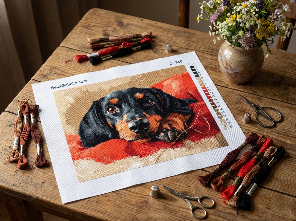 Portret jazbečarja, jazbečarček – 25-349