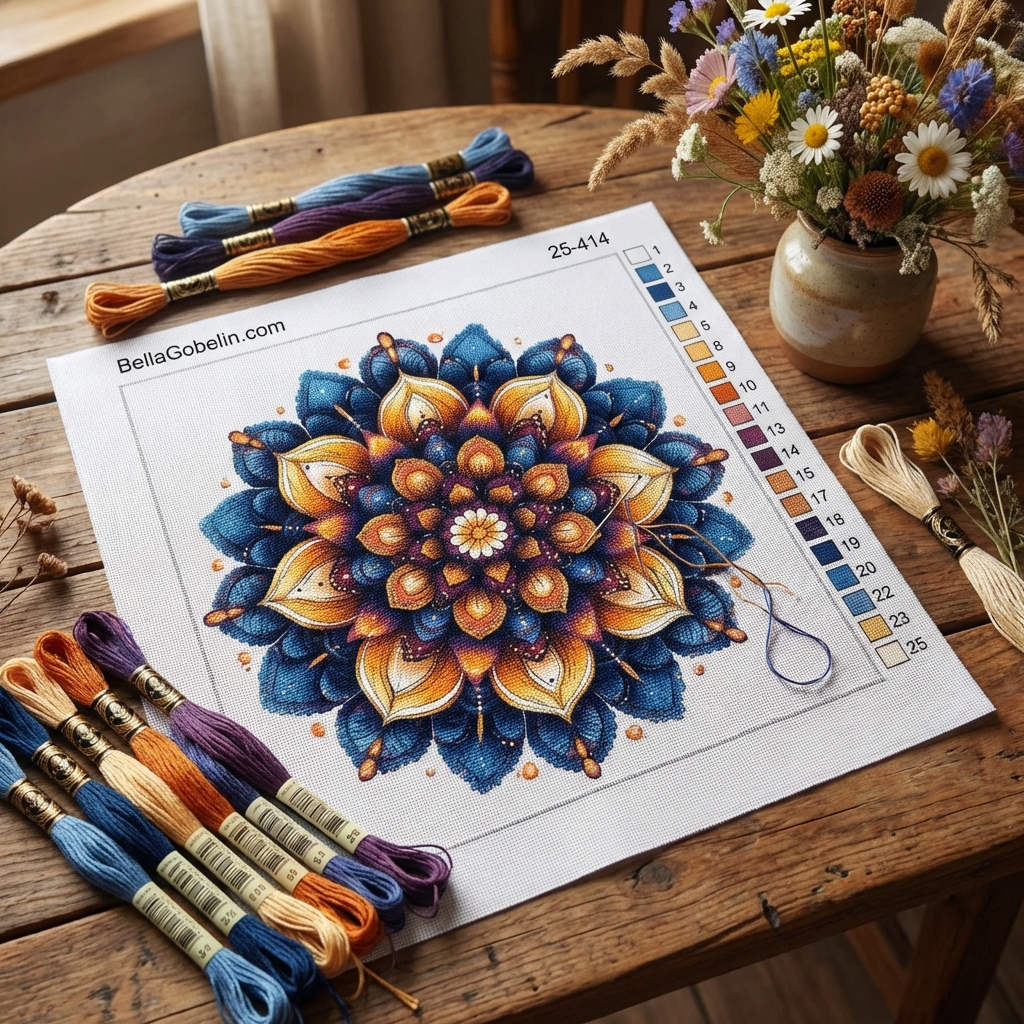 Mandala gobelin – 25-414