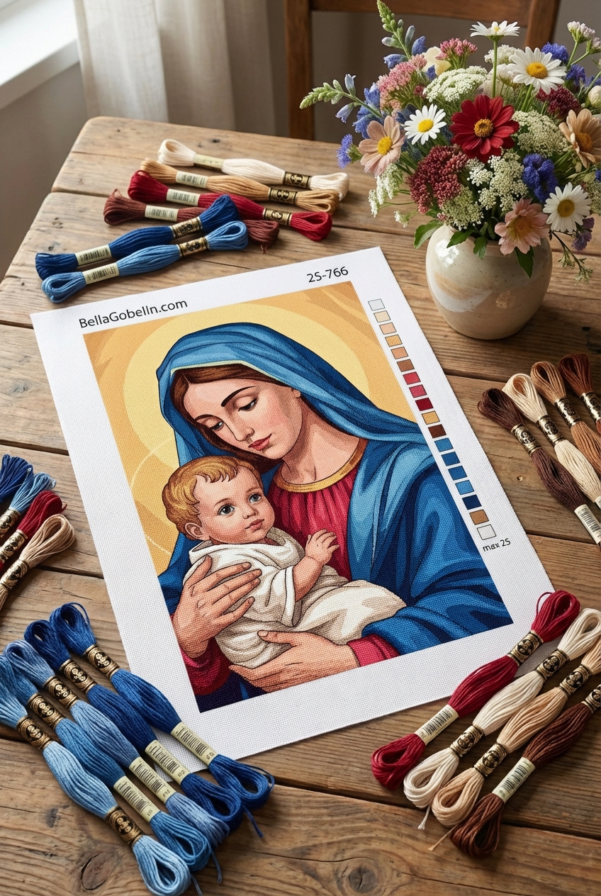 Marija in Mala Jezus