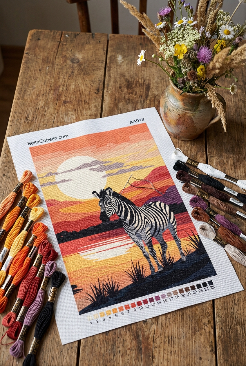 Portret zebre
