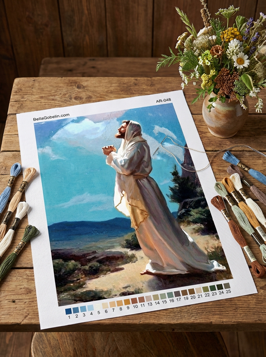 Jezus moli.