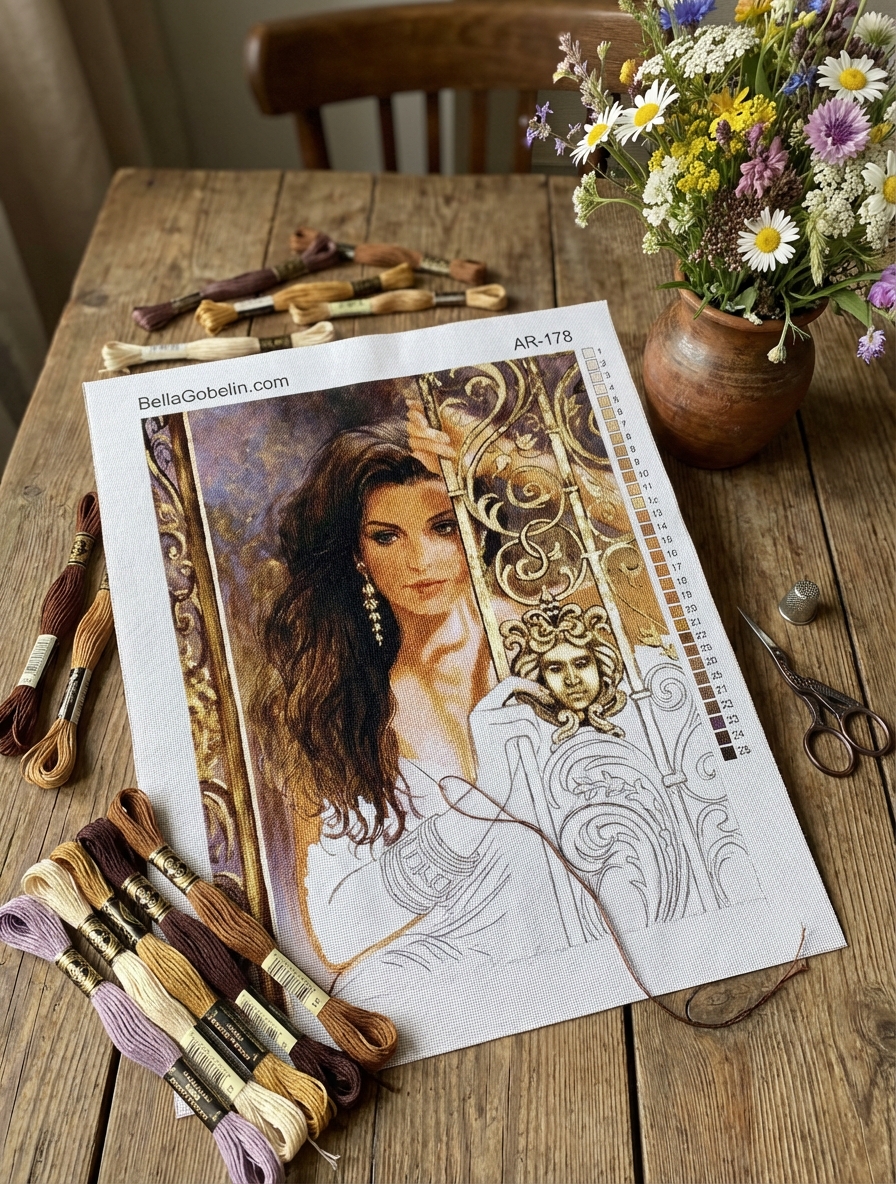 Romantičen portret dame