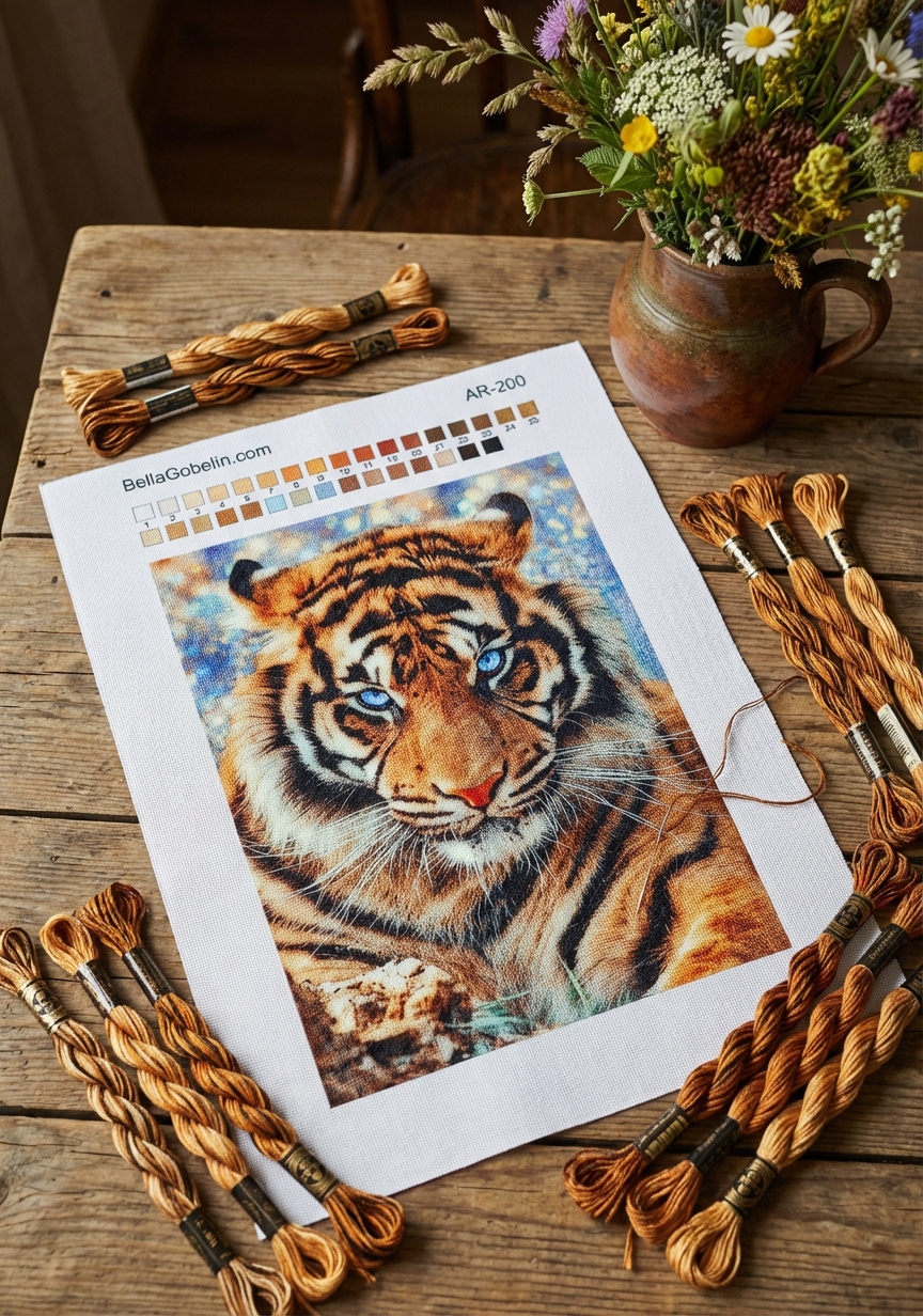 Modra očesna tiger