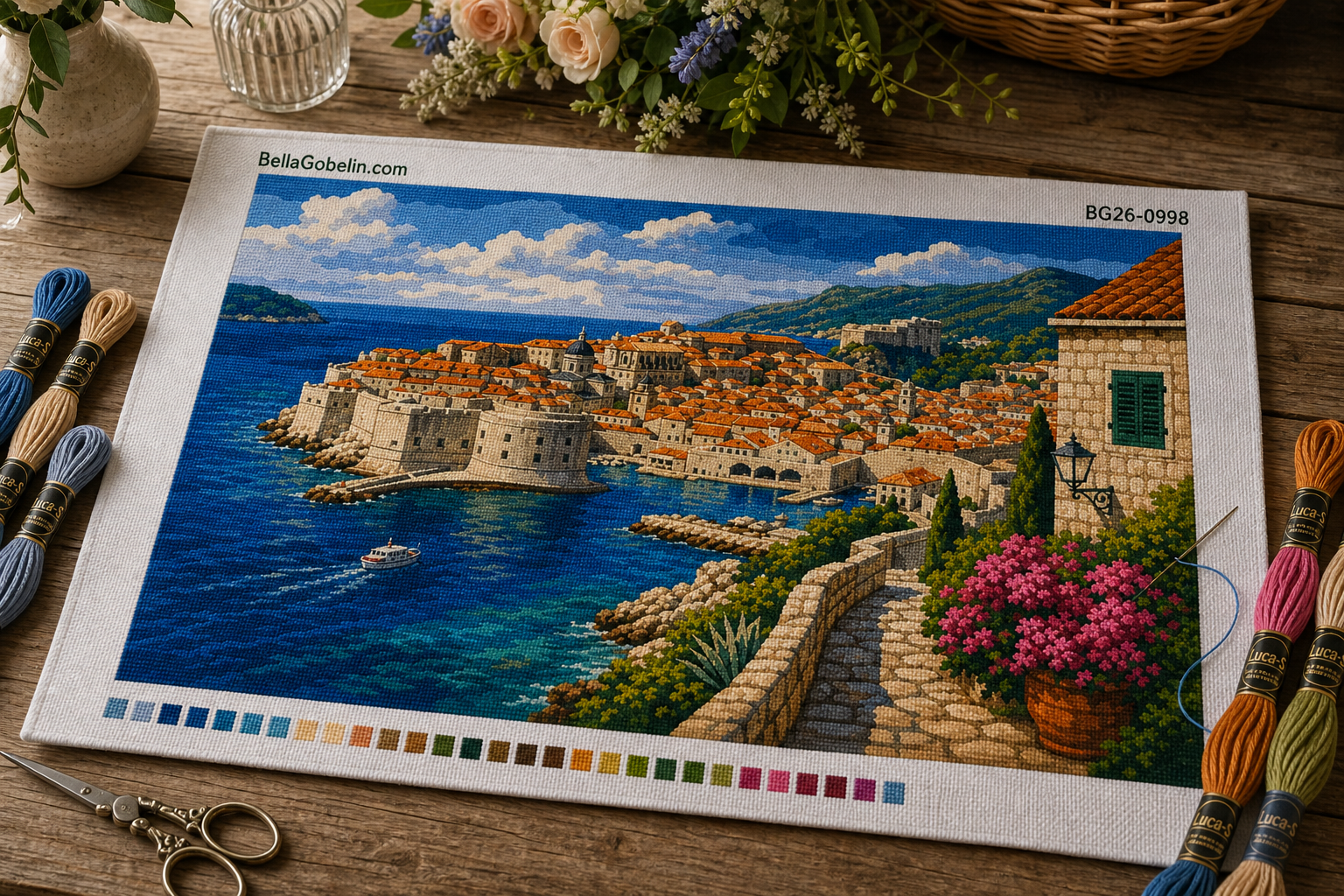 Panorama obale Dubrovnika