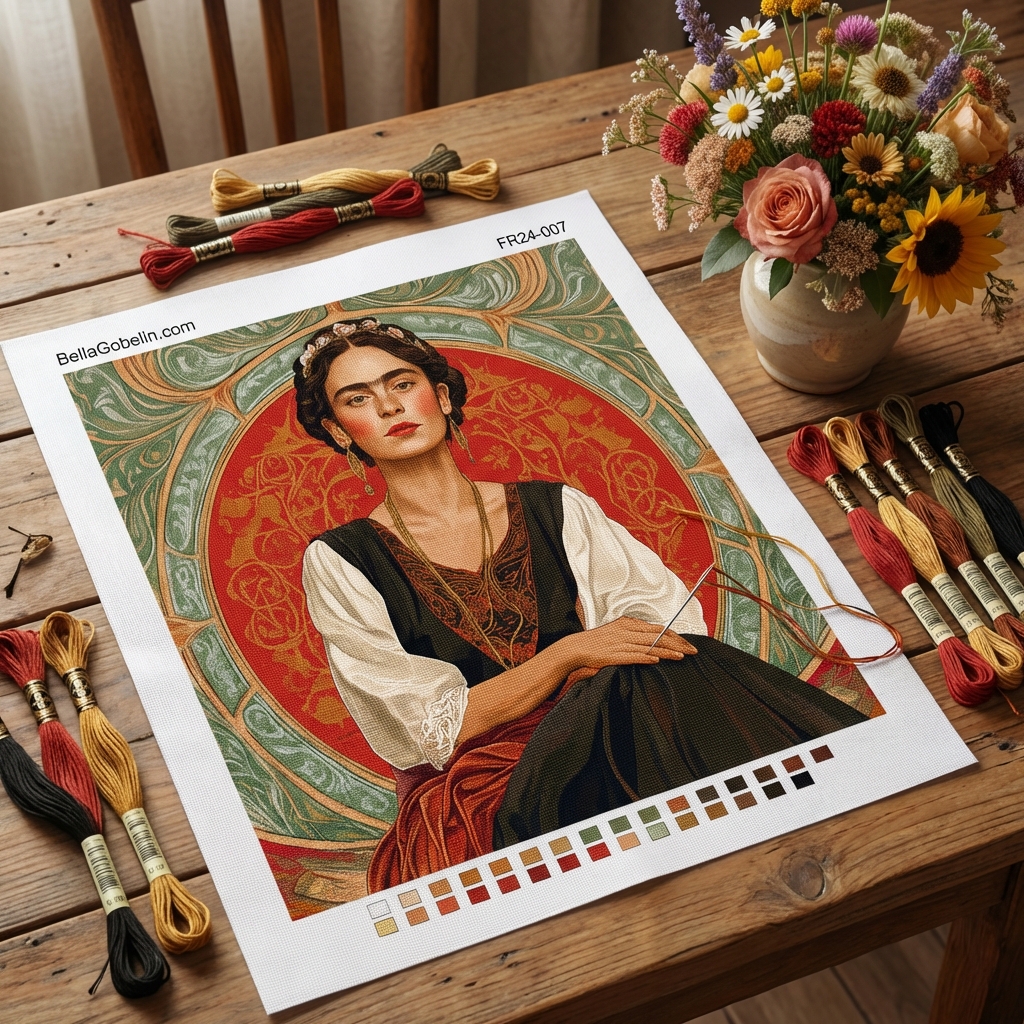 Portret Fride Kahlo – FR24-007