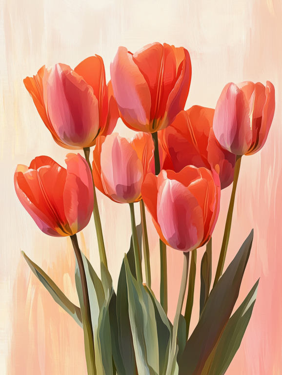 Tulipáncsokor – 25-513