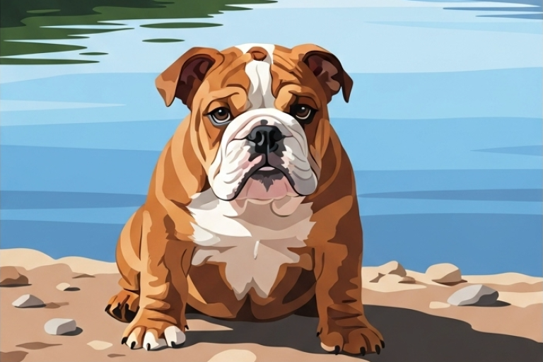 Angol Bulldog a tónál – 25-952