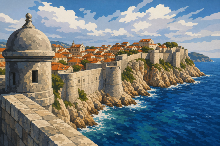 Dubrovnik bástyái