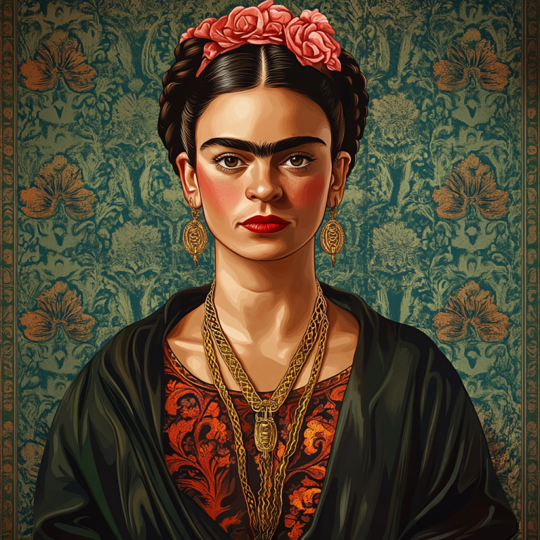 Frida Kahlo portré – FR24-019