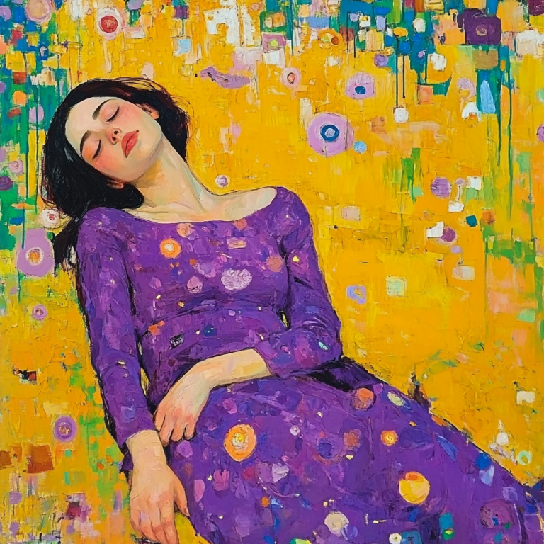 Klimt stílus: Pihenés – KL24-003