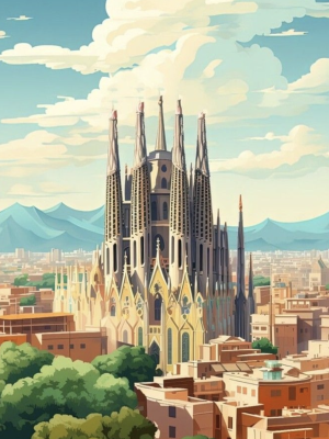 Sagrada Família v Barceloni