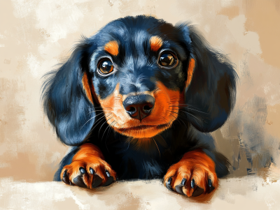 Portret jazbečarja, jazbečarček – 25-348