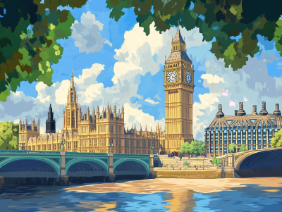 Velika Ben v Londonu