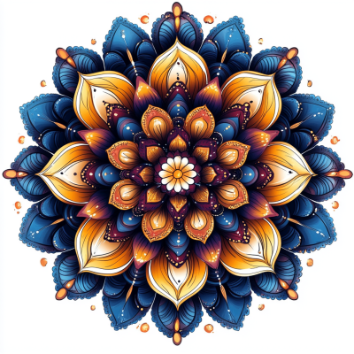 Mandala gobelin – 25-414