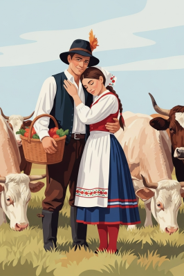 Romantika na travniku – 25-910