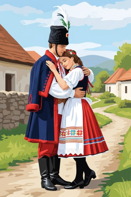 Romantika starih časov - vojak in njegova ljubezen
