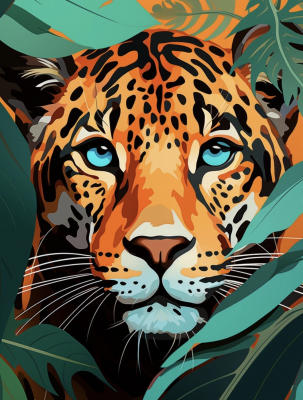 Pezdeči leopard