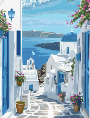 Grčija Santorini