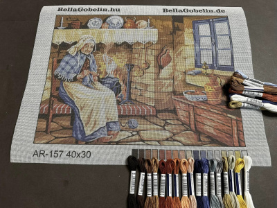Stara ženska šiva.