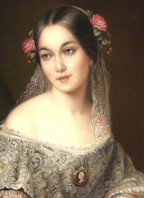 Viktorijanska portret dame