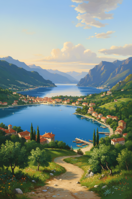 Italijanska obala jezera – BG26-0150