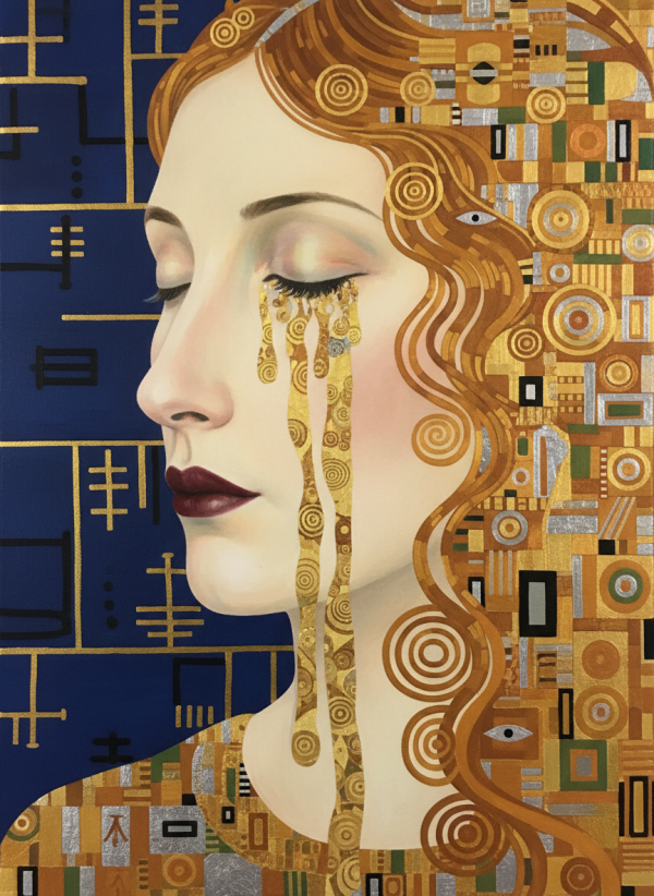 Klimt - Zlate solze - Variacija 1