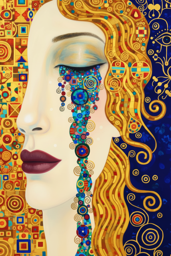 Klimt - Zlate solze - Različica 4