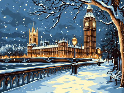 Londonska snežna padavina
